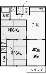 コーポ後藤 A【2階】の間取り