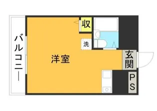 千石ビル【6階】の間取り