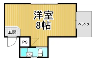 丸橋ハイム【1階】の間取り