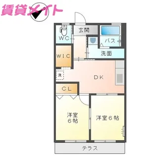 ノーブルタウン【1階】の間取り