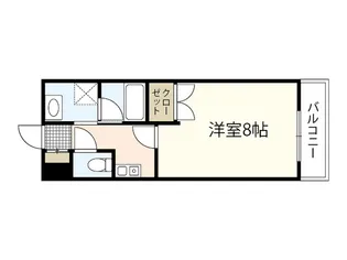 コーボレーション草津【5階】の間取り
