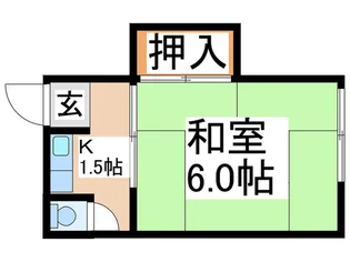 的場荘【2階】の間取り
