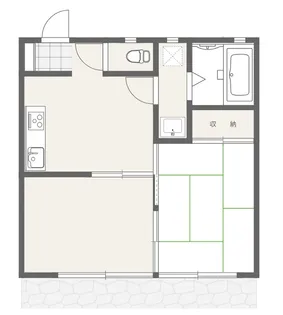 すみれハイツ【2階】の間取り