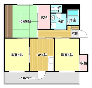 ハイツエトアール【2階】の間取り