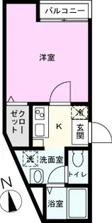コパン武里【1階】の間取り