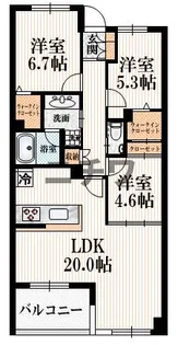 東京都新宿区高田馬場1【マンション】の間取り