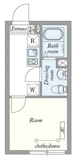後楽プレイス【2階】の間取り