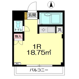 日進南口駅前プラザ【2階】の間取り