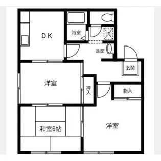 神奈川県川崎市川崎区京町2【アパート】の間取り