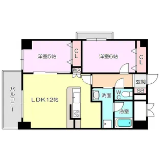 メゾントーワ【4階】の間取り