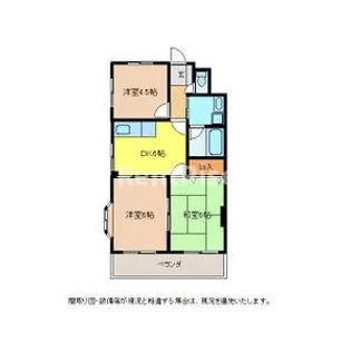 サンライト藤宮【3階】の間取り