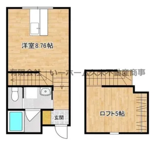 I BASE AINO III【1階】の間取り