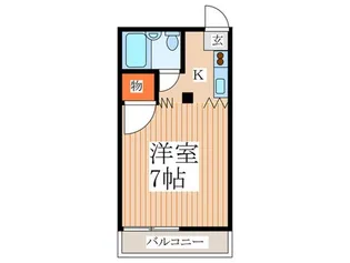 メゾン渡部2号館【2階】の間取り