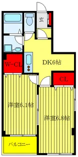 飯田ビル【3階】の間取り