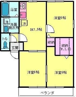 レトア田島【2階】の間取り