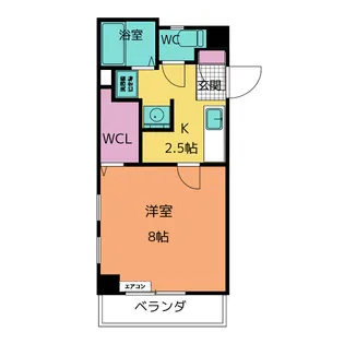 R’s one【3階】の間取り