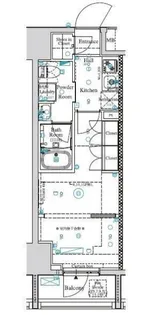 アークマーク王子【8階】の間取り