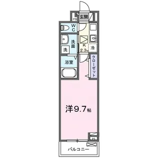 滋賀県草津市東草津3【アパート】の間取り