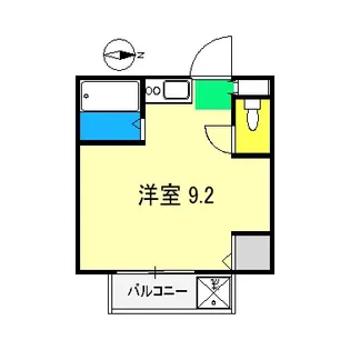 昌世マンションII【1階】の間取り