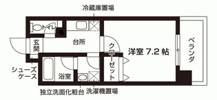 エスコーポラス【4階】の間取り