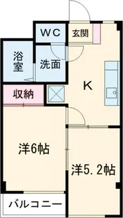 ブランクレスト【1階】の間取り