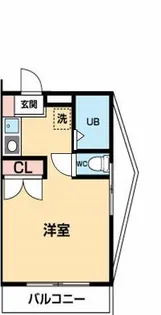 エコーバレー関口【1階】の間取り
