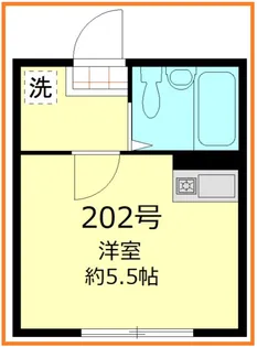 コンフォルト日暮里【2階】の間取り