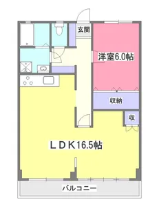 東京都東久留米市神宝町2【マンション】の間取り
