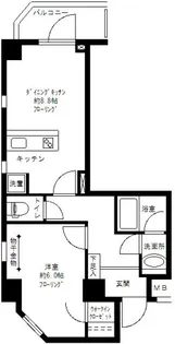 東京都文京区向丘1【マンション】の間取り