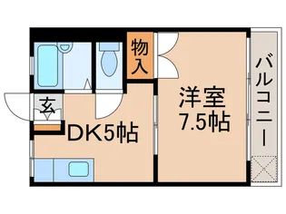 ジュンコ-ポ【2階】の間取り