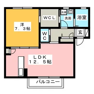 メゾン エスペランサ【2階】の間取り
