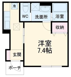 レフォルテ【1階】の間取り