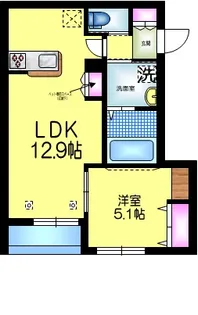 ノア・クレスト【3階】の間取り