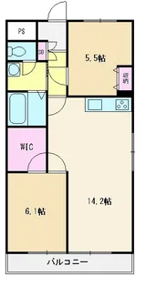 埼玉県朝霞市溝沼5【マンション】の間取り