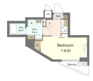 SHOKEN Residence東神奈川【4階】の間取り