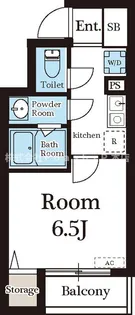 東京都板橋区清水町【アパート】の間取り