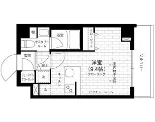 東京都大田区西糀谷1【マンション】の間取り