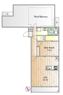 東京都世田谷区野沢4【マンション】の間取り