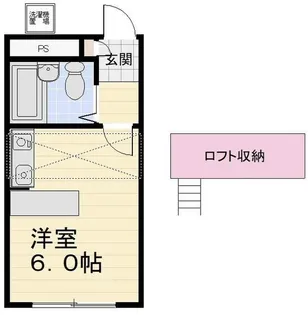 シャレー大船【1階】の間取り