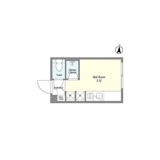 東京都渋谷区恵比寿3【マンション】の間取り