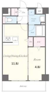 ステラフォレスト【2階】の間取り