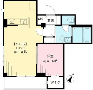 グレース【2階】の間取り