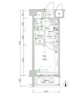 REALIZE西川口II【6階】の間取り