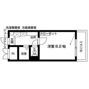 愛知県名古屋市中区丸の内3【マンション】の間取り