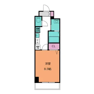 アスコット新田東【3階】の間取り