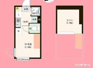 カーサ エスト小岩【1階】の間取り