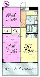 第一大幸ビル【2階】の間取り