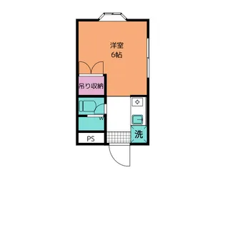 沢井コーポ【2階】の間取り
