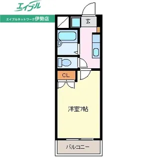 ワールドパレス【2階】の間取り