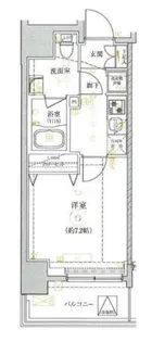 ベルシード大島【4階】の間取り